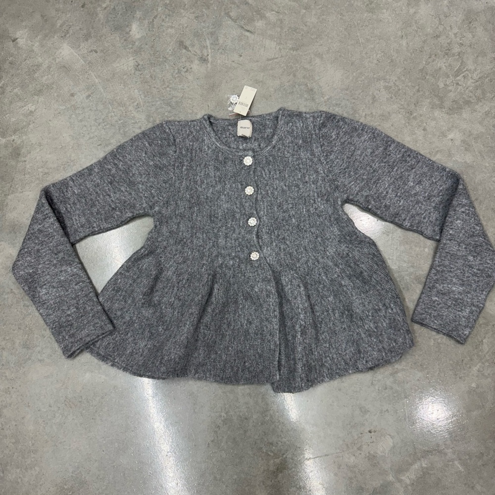 Maeve Antropologie Suéter Grey size Small